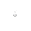 Custom Round Map Pendant™, Small