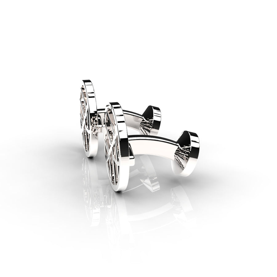 Custom Map Cufflinks